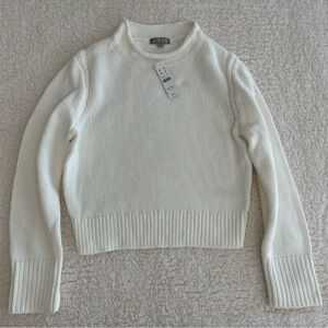 J. Crew Women's Heritage Cotton Rollneck Sweater Size Small BNWT